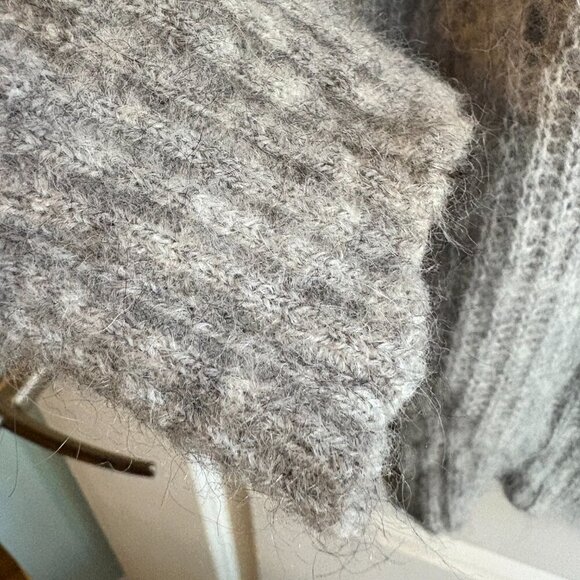 Bartolini Gray Sweater – Made in Italy – Alpaca / Nylon / Wool - Picture 5 of 6